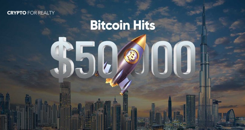 Bitcoin Hitting up to $50,000: Another Great Reason to Invest in Real Estate with Crypto Currency