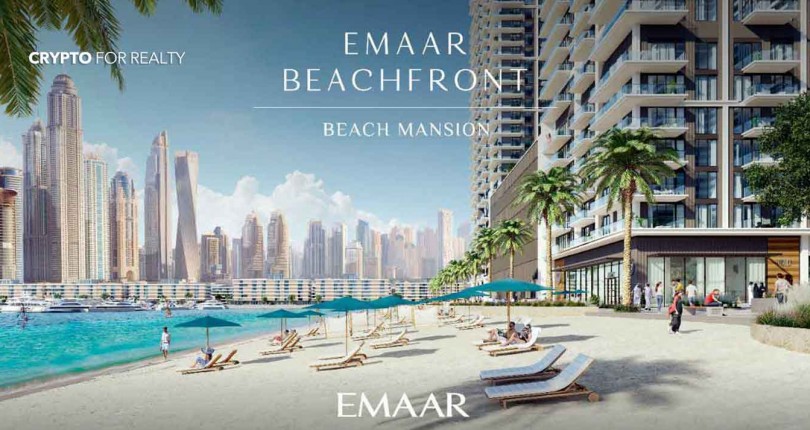 Buy Beach Mansion Apartments with Bitcoin in Dubai